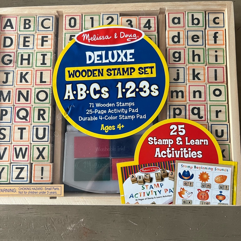 Brand new Stamp and ink set